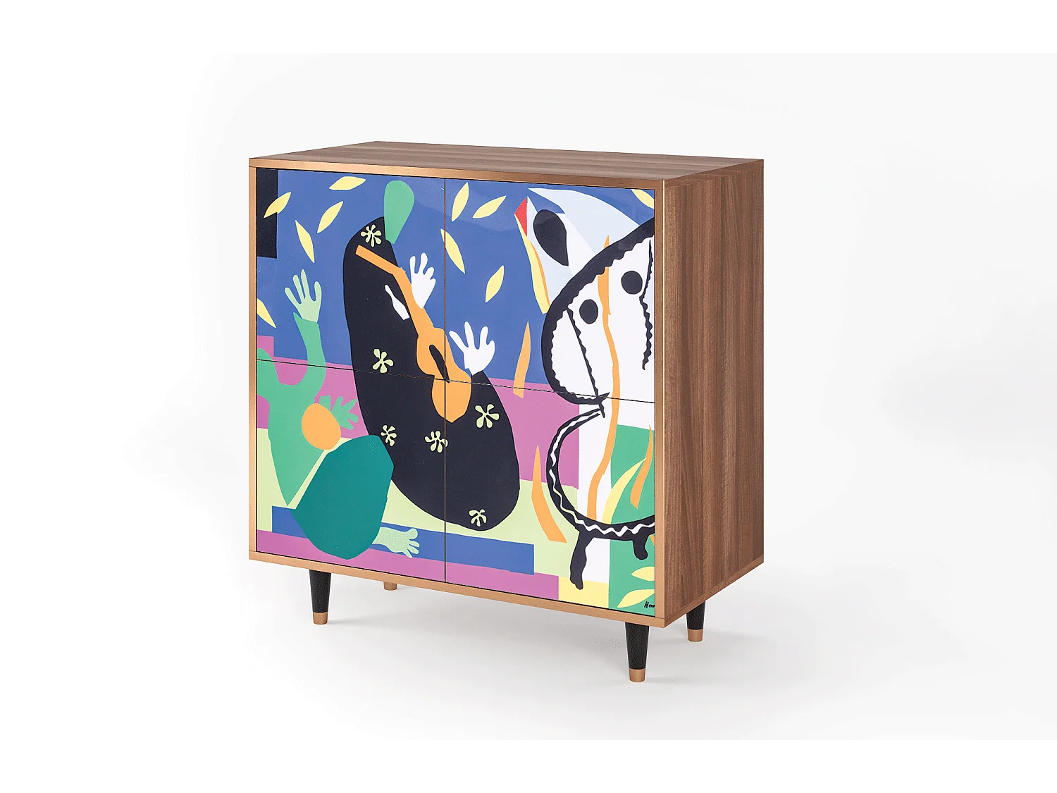 Buffet - 94x96x48 cm - BS3 - La Tristesse du Roi, Noyer