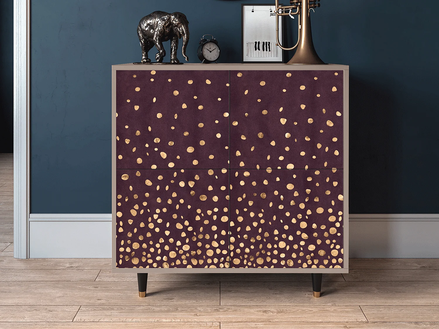 Credenza - 94x96x48 cm - BS3 - Glowworms, Latte