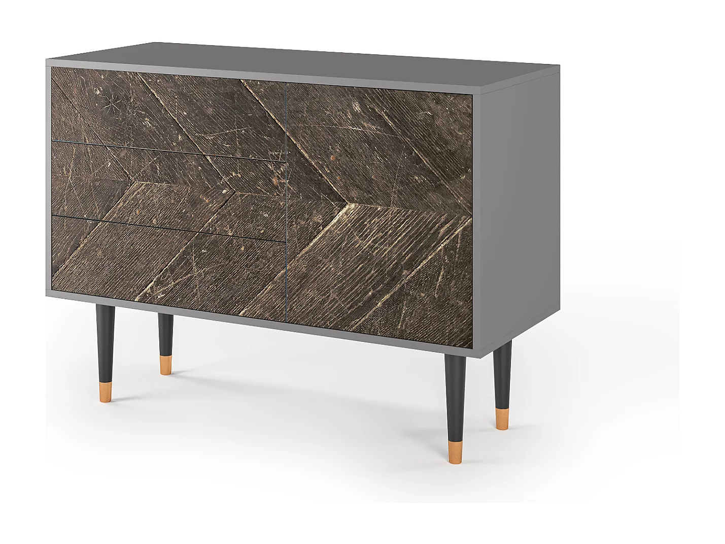 Credenza - 115х84х41 cm - S3 - Wise Tree, Grigio