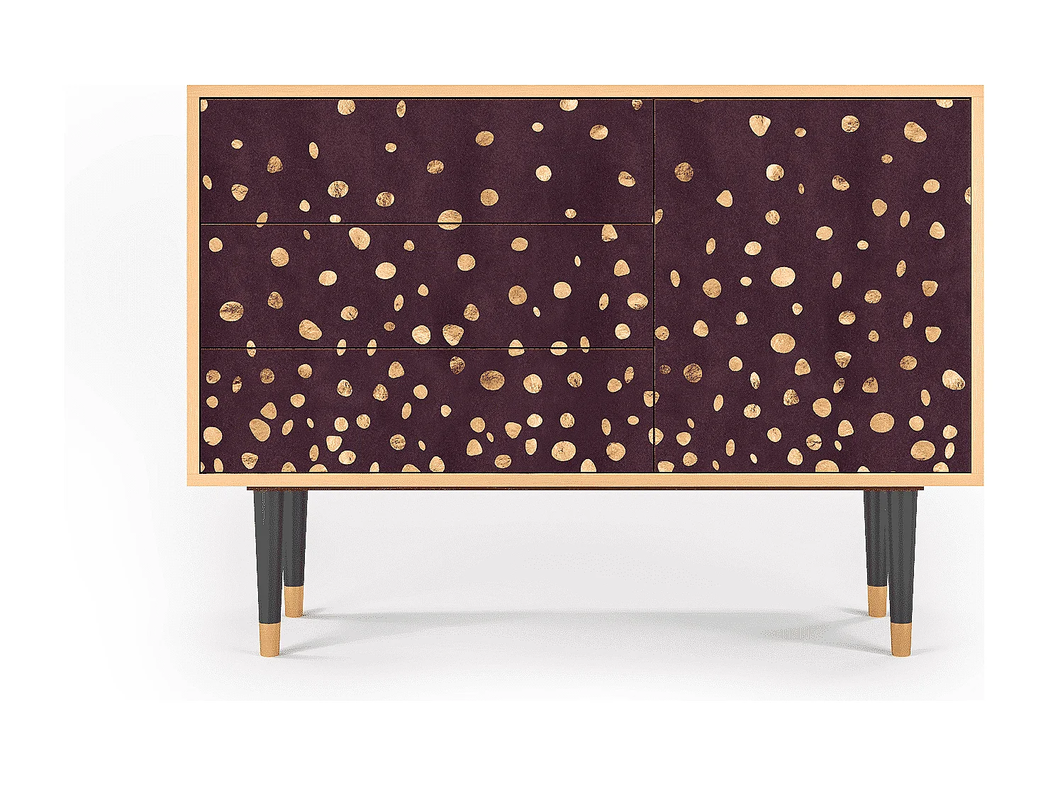 Credenza - 115х84х41 cm - S3 - Glowworms, Noce