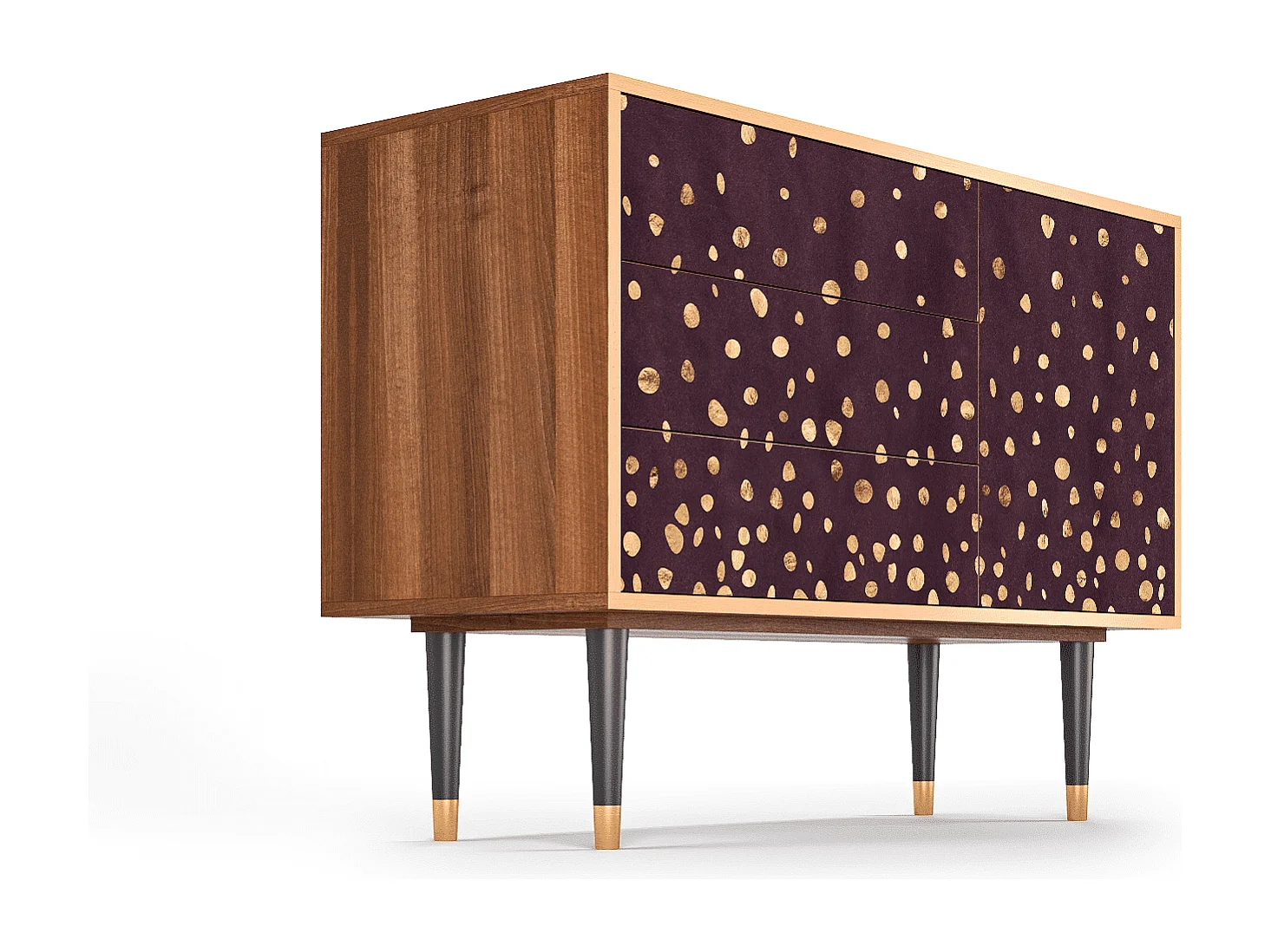 Credenza - 115х84х41 cm - S3 - Glowworms, Noce