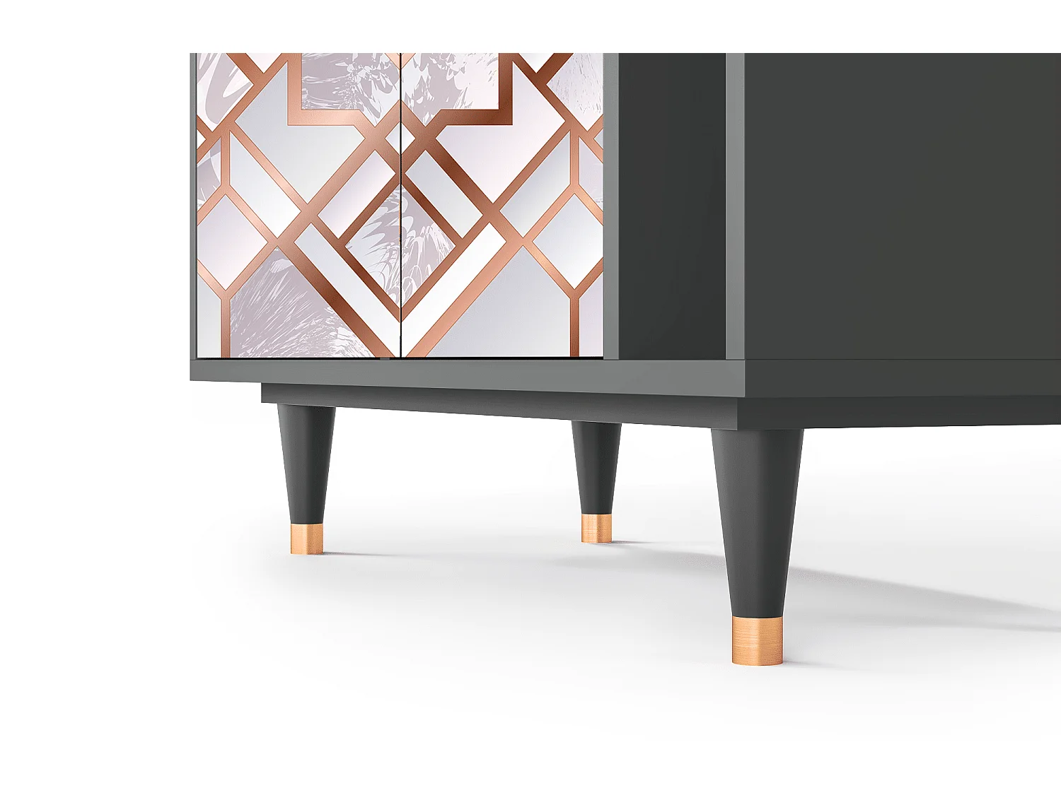 Kredens - 96х110х41 cm - BS6 - Pastel Fairytale, Antracyt