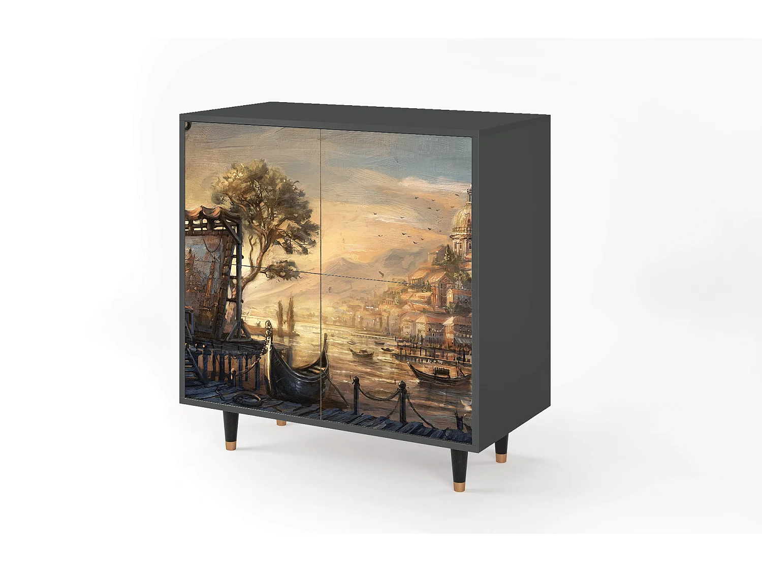 Credenza - 94x96x48 cm - BS3 - Venice, Antracite