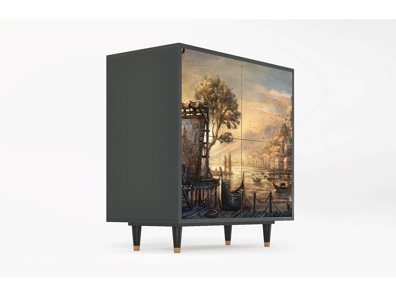 Credenza - 94x96x48 cm - BS3 - Venice, Antracite