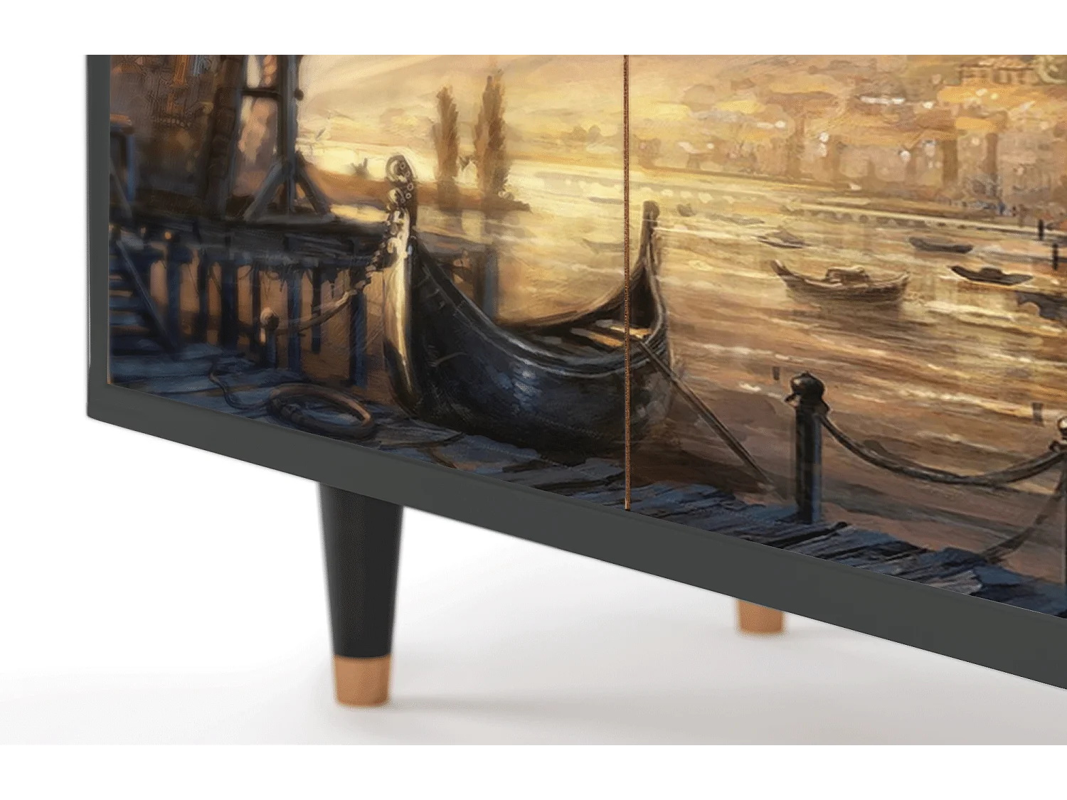 Buffet - 94x96x48 cm - BS3 - Venice, Anthracite