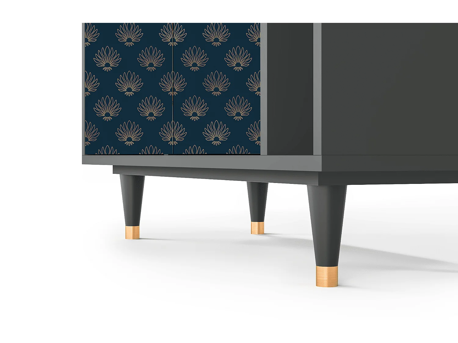 Sideboard - 96х110х41 cm - BS6 - Blue Lotus, Anthrazit