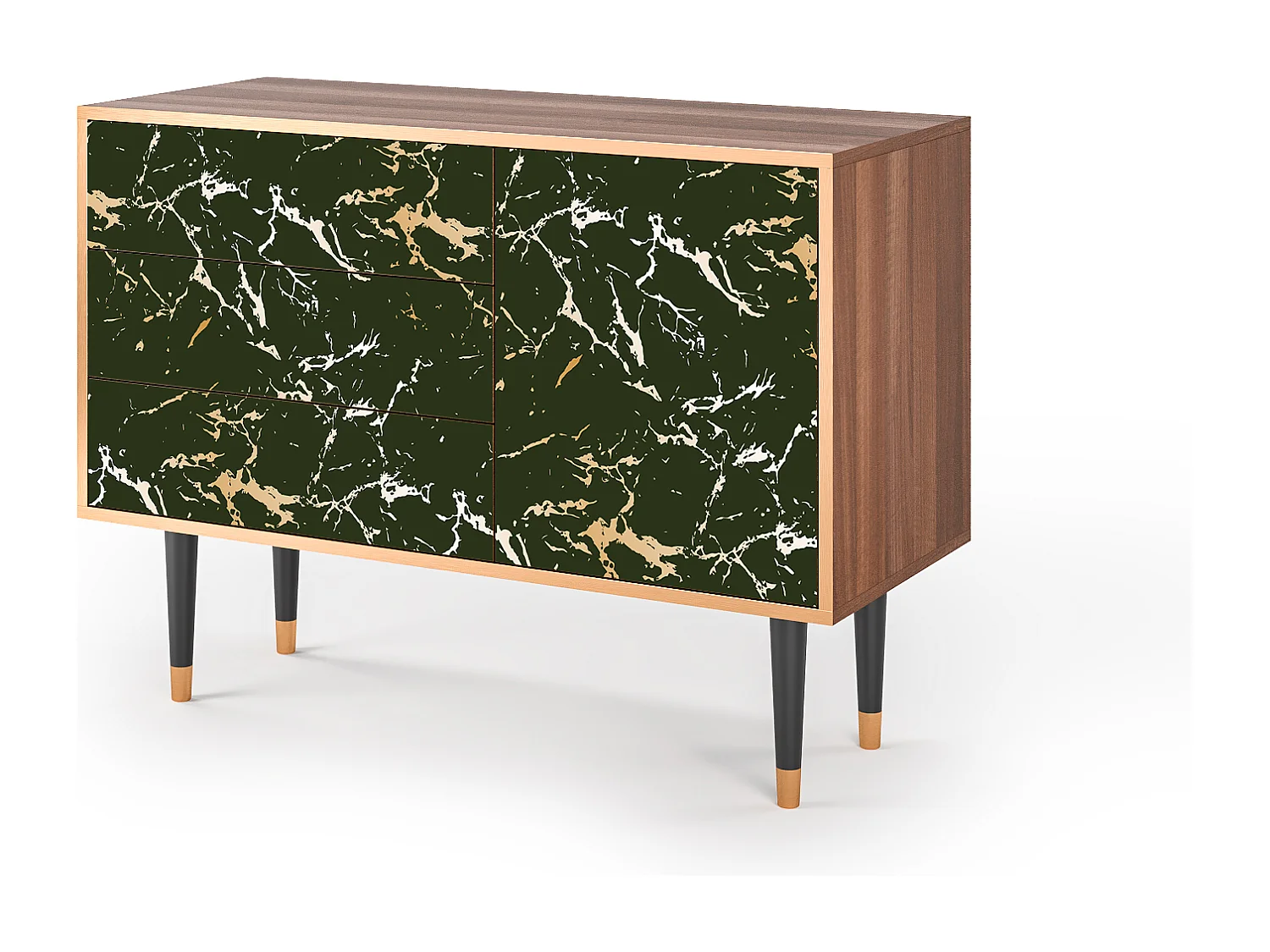 Buffet - 115х84х41 cm - S3 - Amazon Forest, Noyer