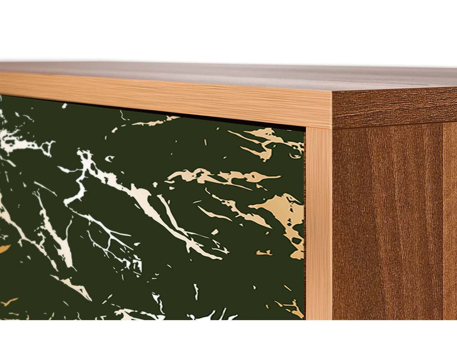 Kredens - 115х84х41 cm - S3 - Amazon Forest, Orzech