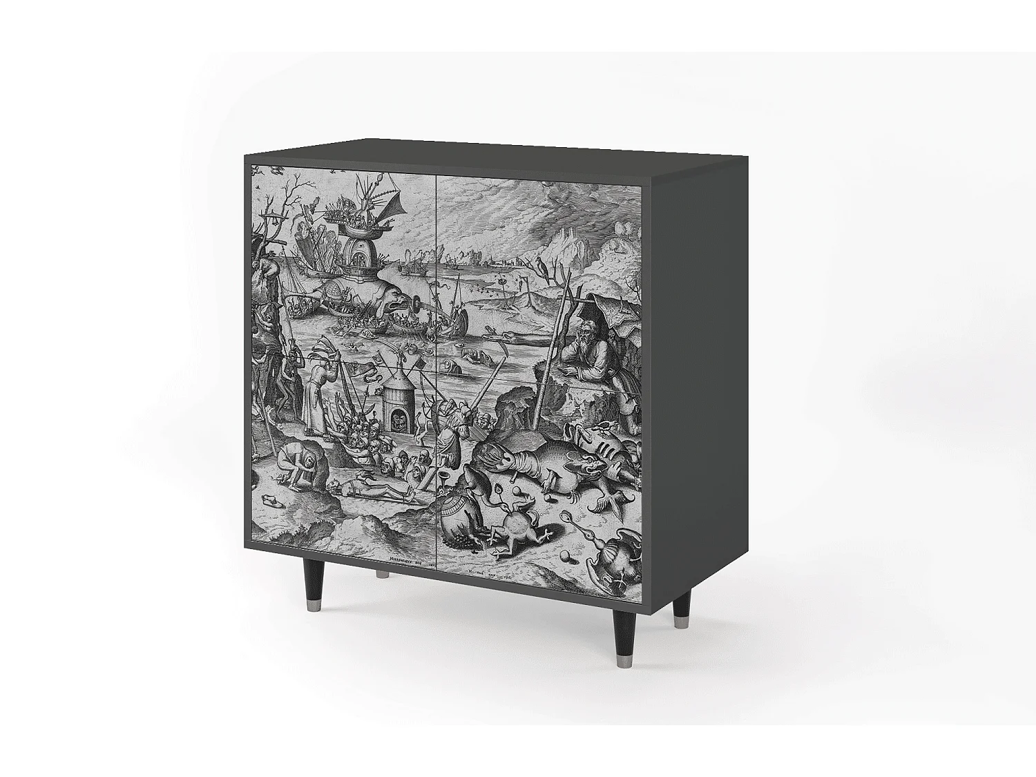 Buffet - 94x96x48 cm - BS3 - The Temptation, Anthracite