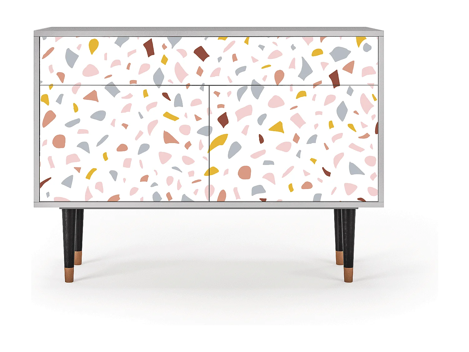 Dressoir - 115x85x48 cm - BS4 - Marmelade Cheese, Grijs