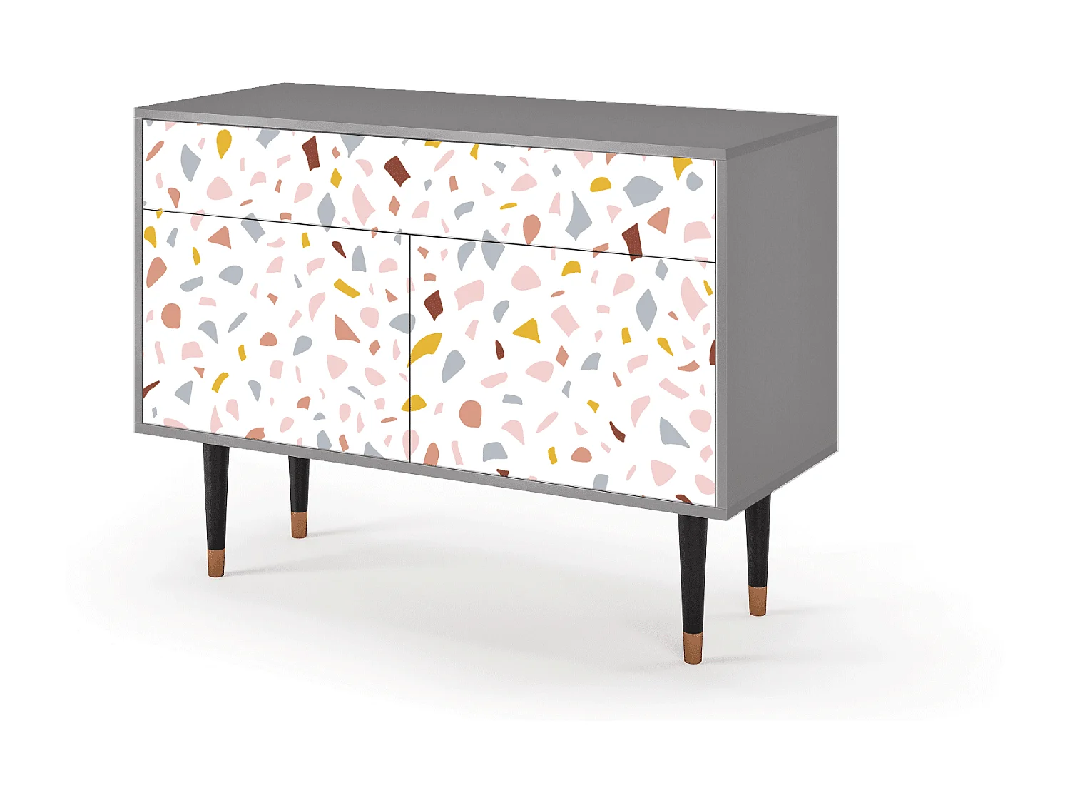 Dressoir - 115x85x48 cm - BS4 - Marmelade Cheese, Grijs