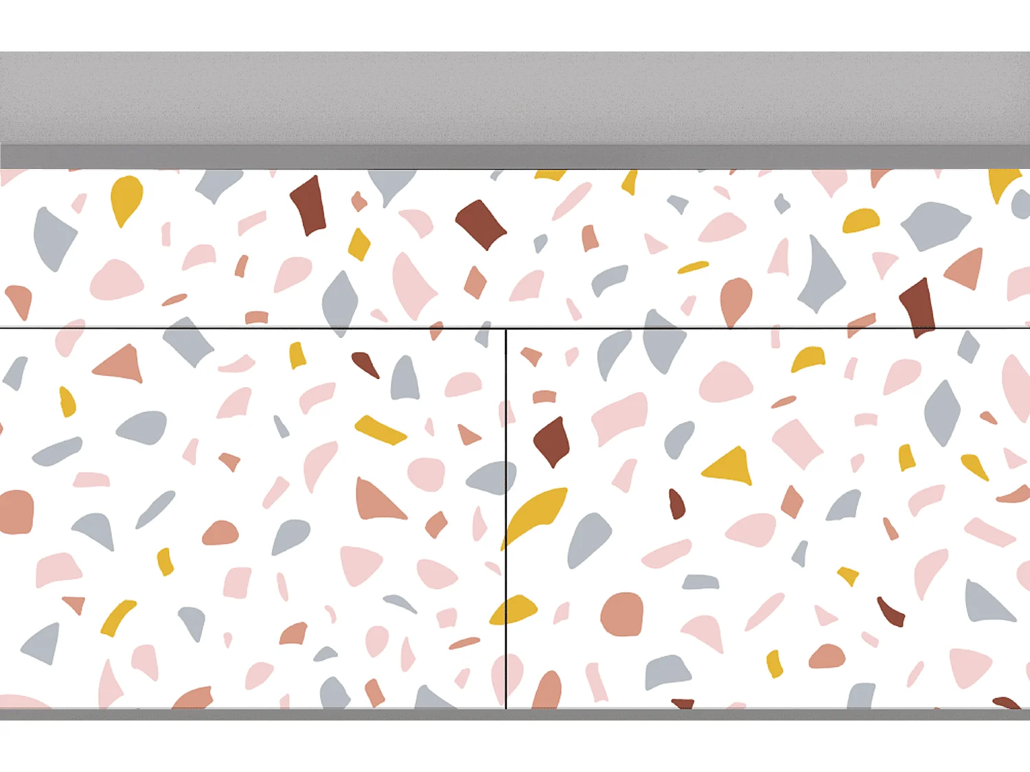 Dressoir - 115x85x48 cm - BS4 - Marmelade Cheese, Grijs