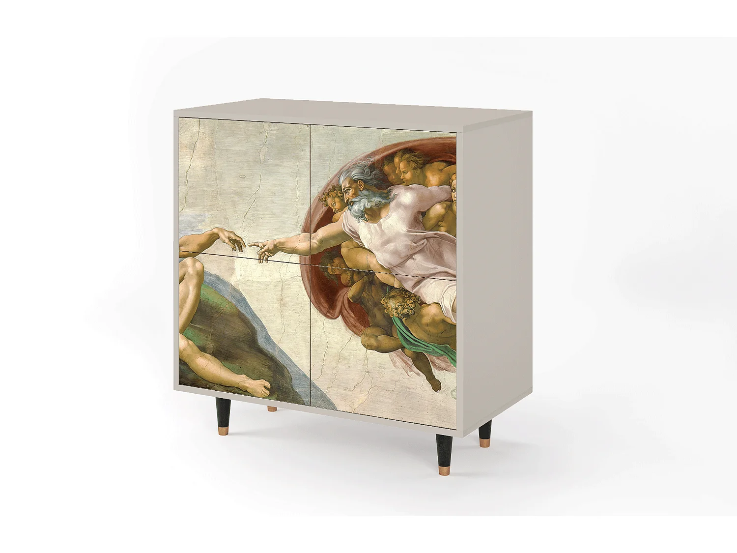 Buffet - 94x96x48 cm - BS3 - The Creation of Adam, Sable