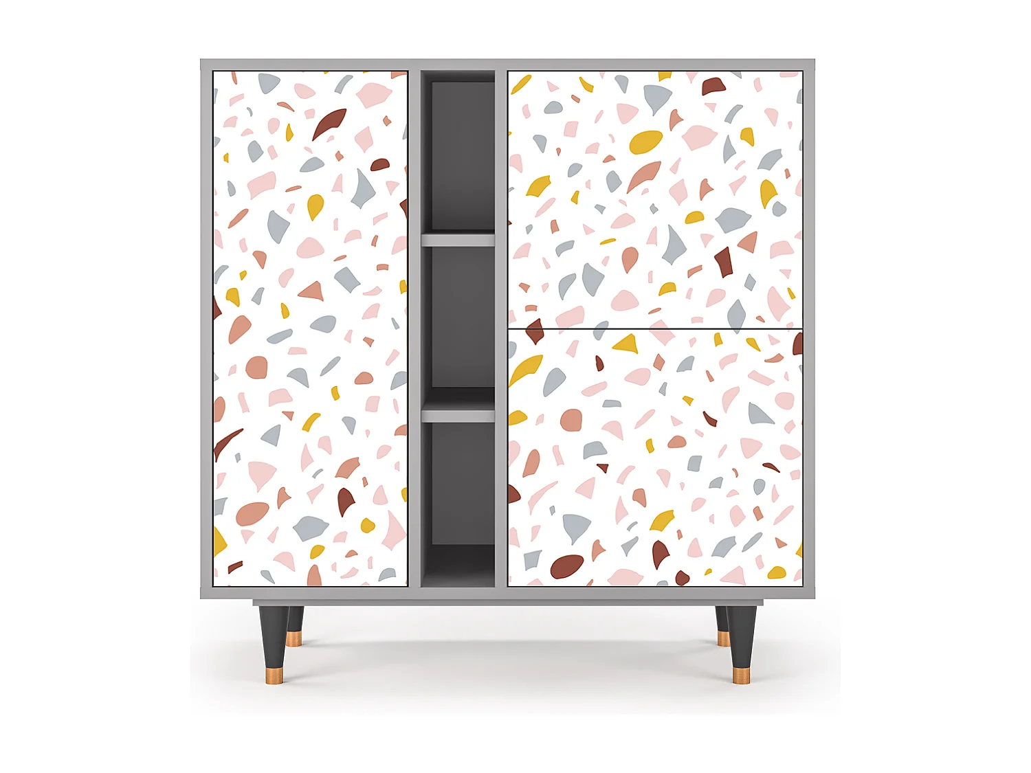 Buffet - 94х96х41 cm - BS5 - Marmelade Cheese, Gris