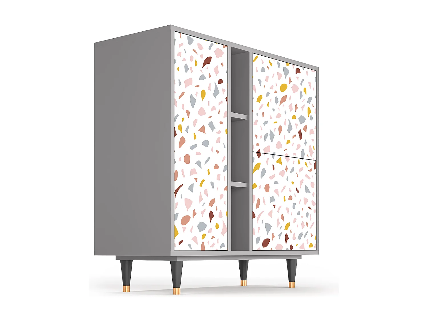 Buffet - 94х96х41 cm - BS5 - Marmelade Cheese, Gris