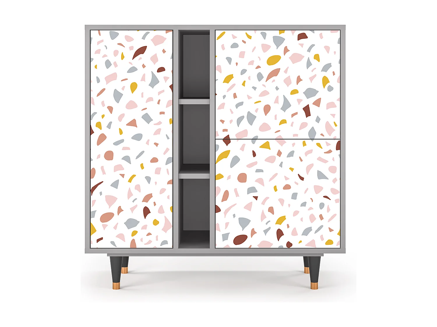 Buffet - 94х96х41 cm - BS5 - Marmelade Cheese, Gris