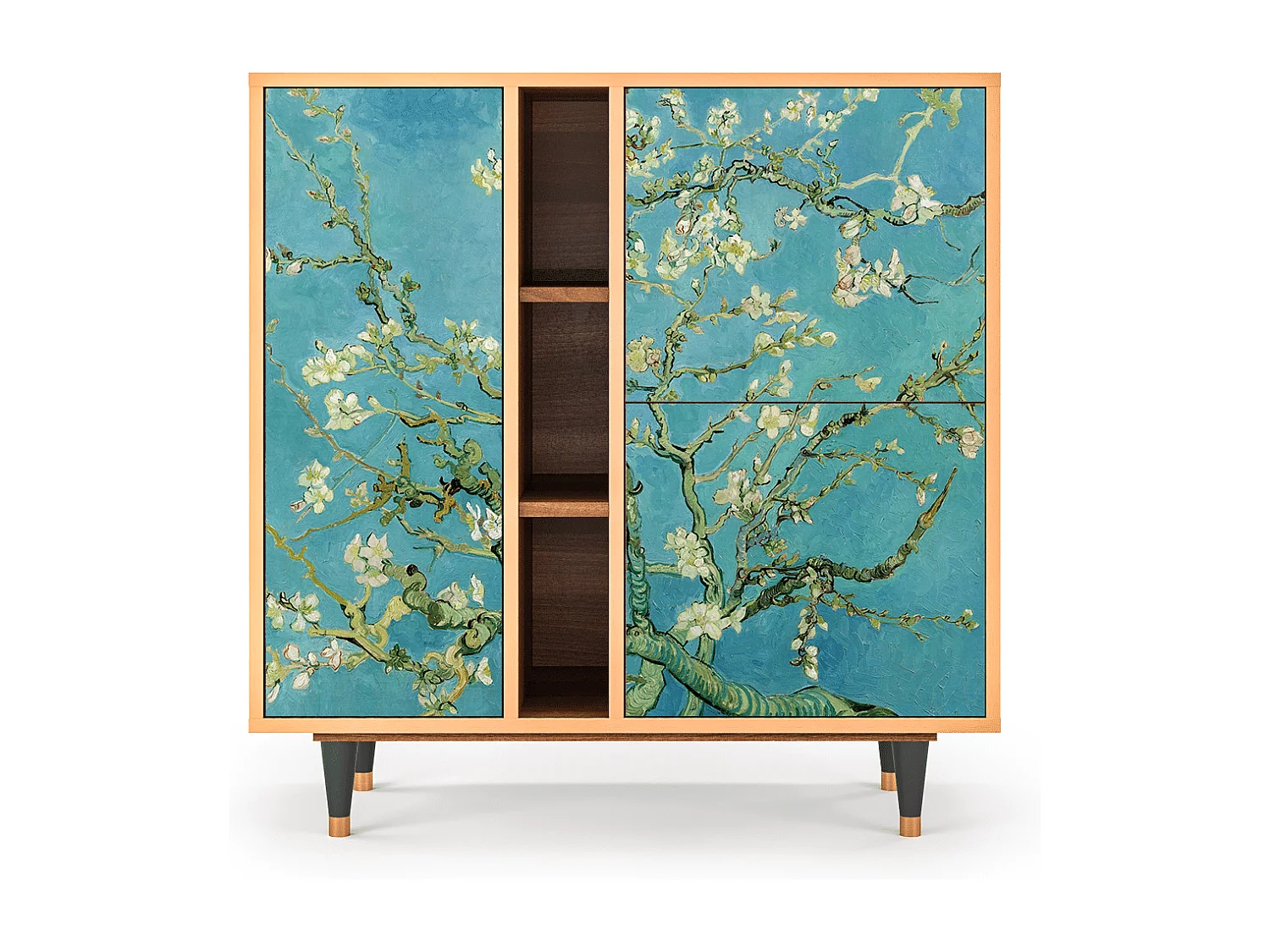 Buffet - 94х96х41 cm - BS5 - Almond Blossom, Noyer