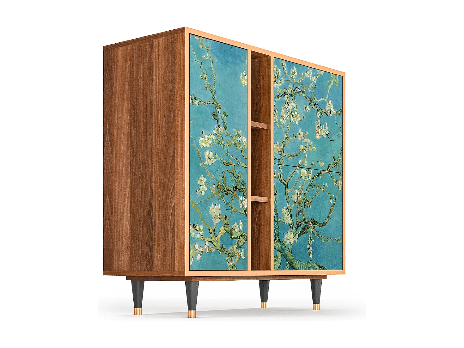 Buffet - 94х96х41 cm - BS5 - Almond Blossom, Noyer