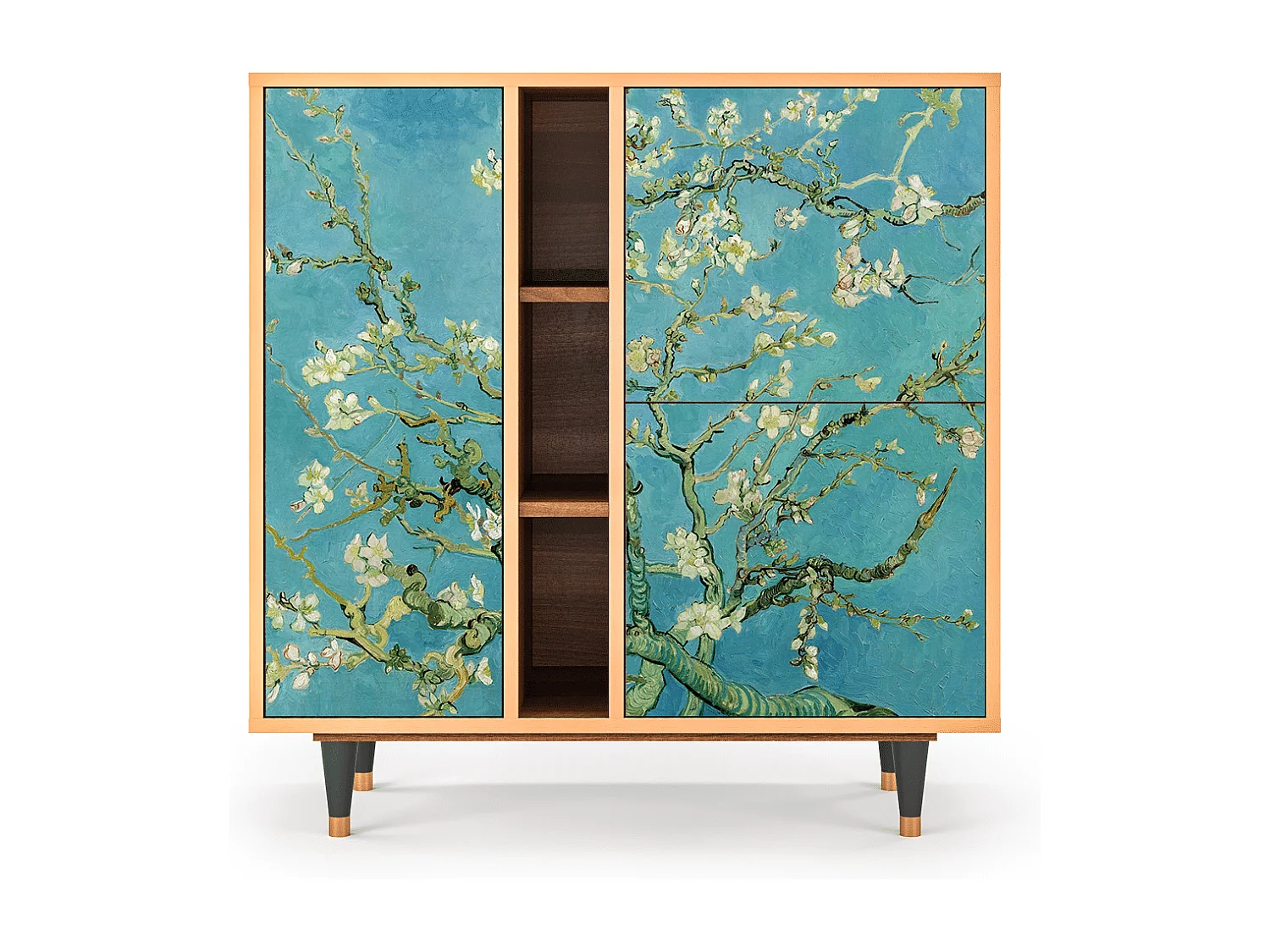 Buffet - 94х96х41 cm - BS5 - Almond Blossom, Noyer