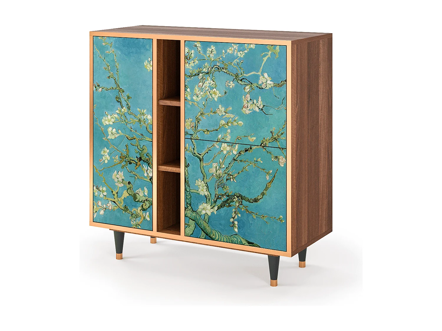 Buffet - 94х96х41 cm - BS5 - Almond Blossom, Noyer