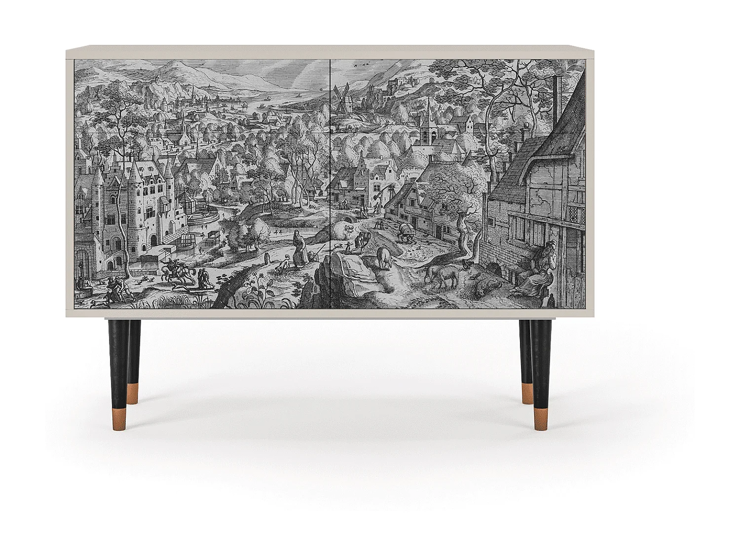 Aparador - 115x85x48 cm - BS4 - Bird Dropping, Arena