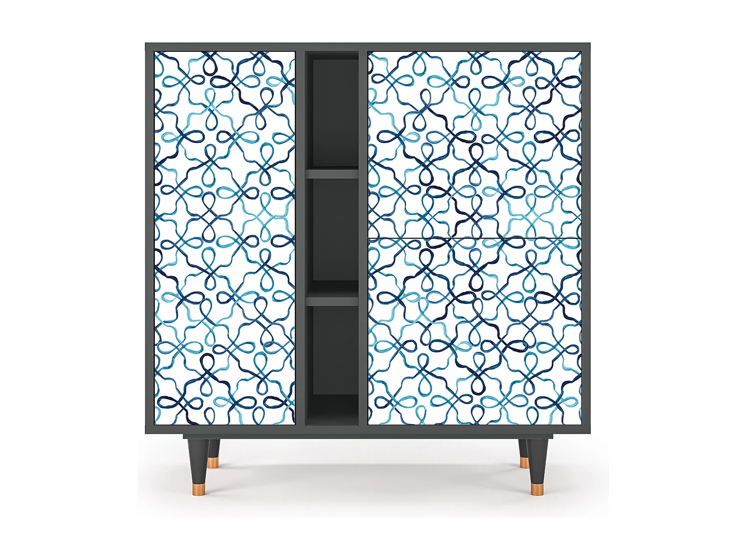 Buffet - 94х96х41 cm - BS5 - Marine Strings, Anthracite