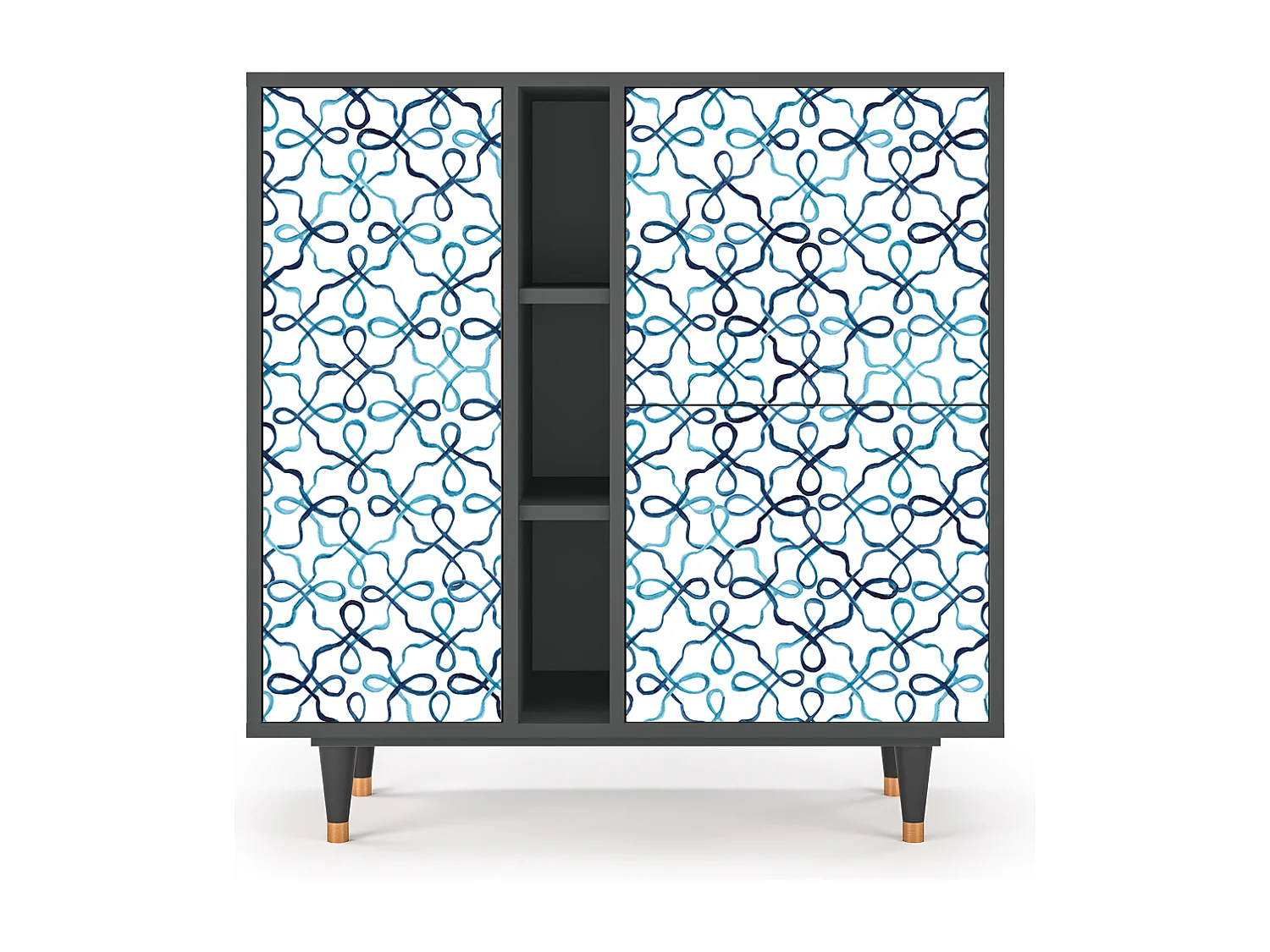 Sideboard - 94х96х41 cm - BS5 - Marine Strings, Anthrazit