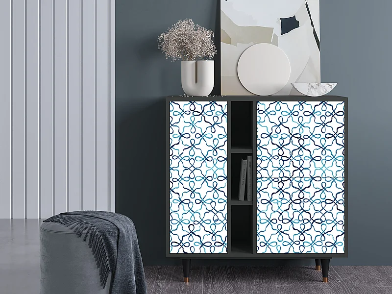 Sideboard - 94х96х41 cm - BS5 - Marine Strings, Anthrazit