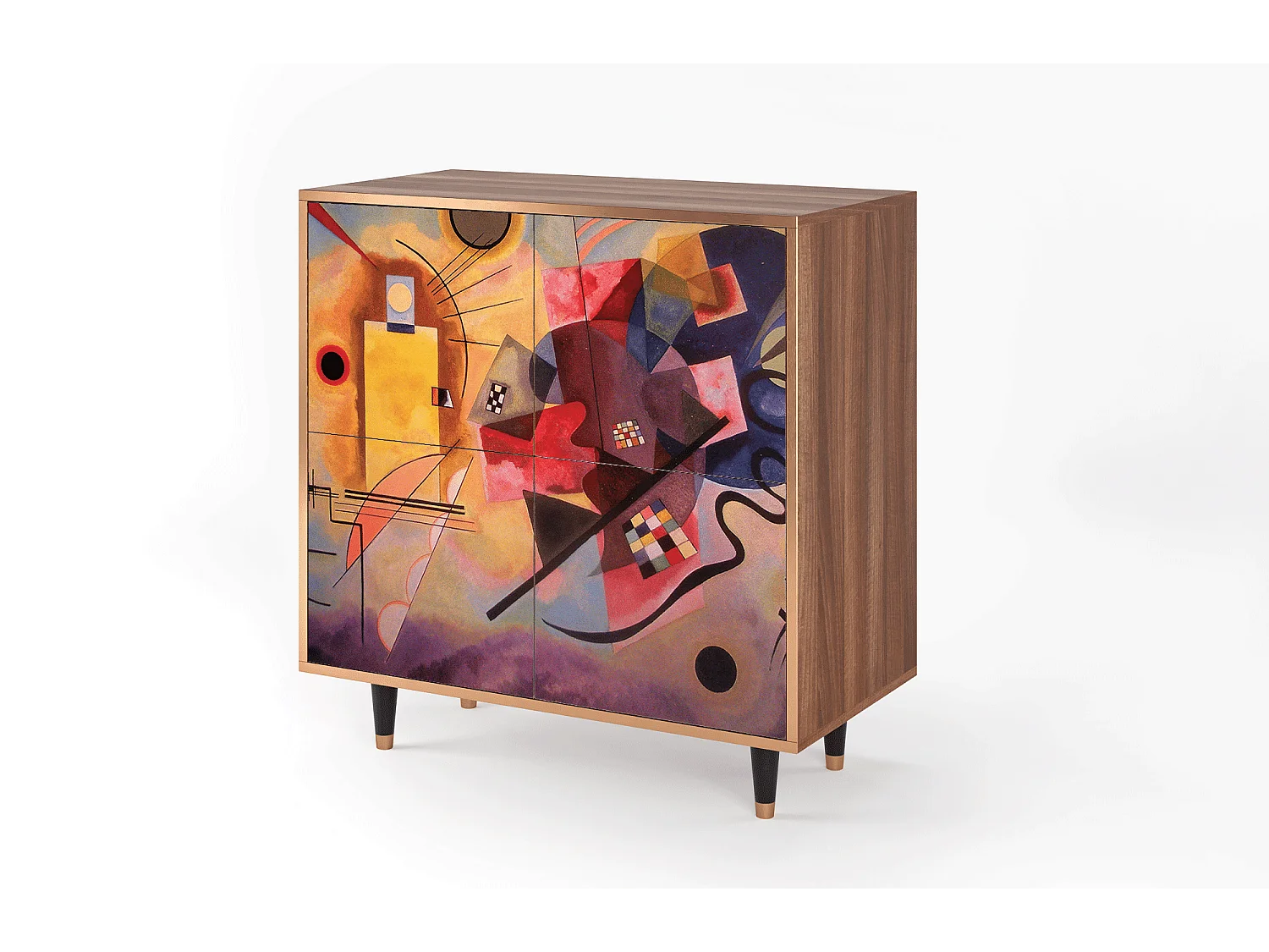 Sideboard - 94x96x48 cm - BS3 - Modern Art, Walnuss