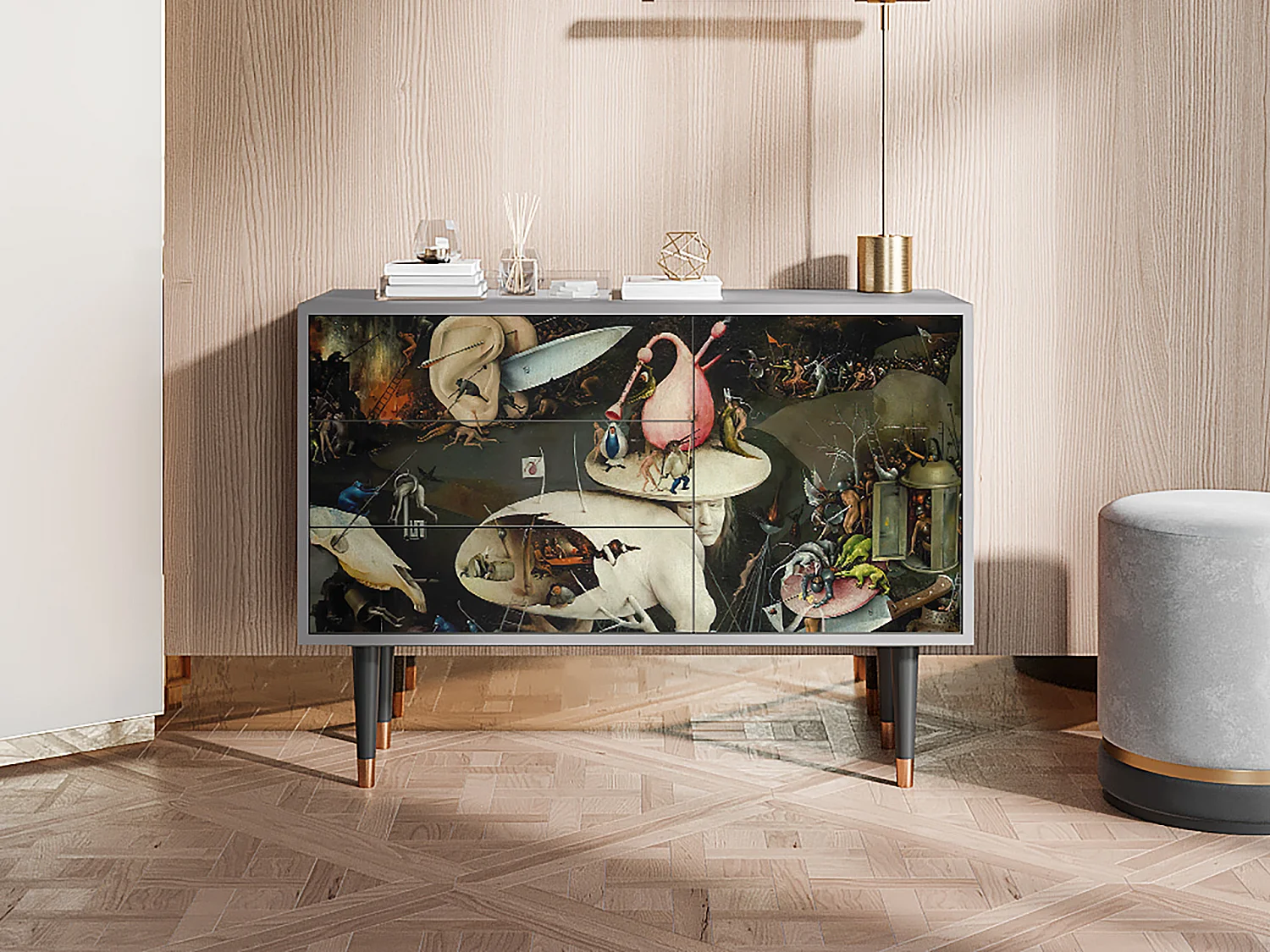 Dressoir - 115х84х41 cm - S3 - The Garden 2, Grijs