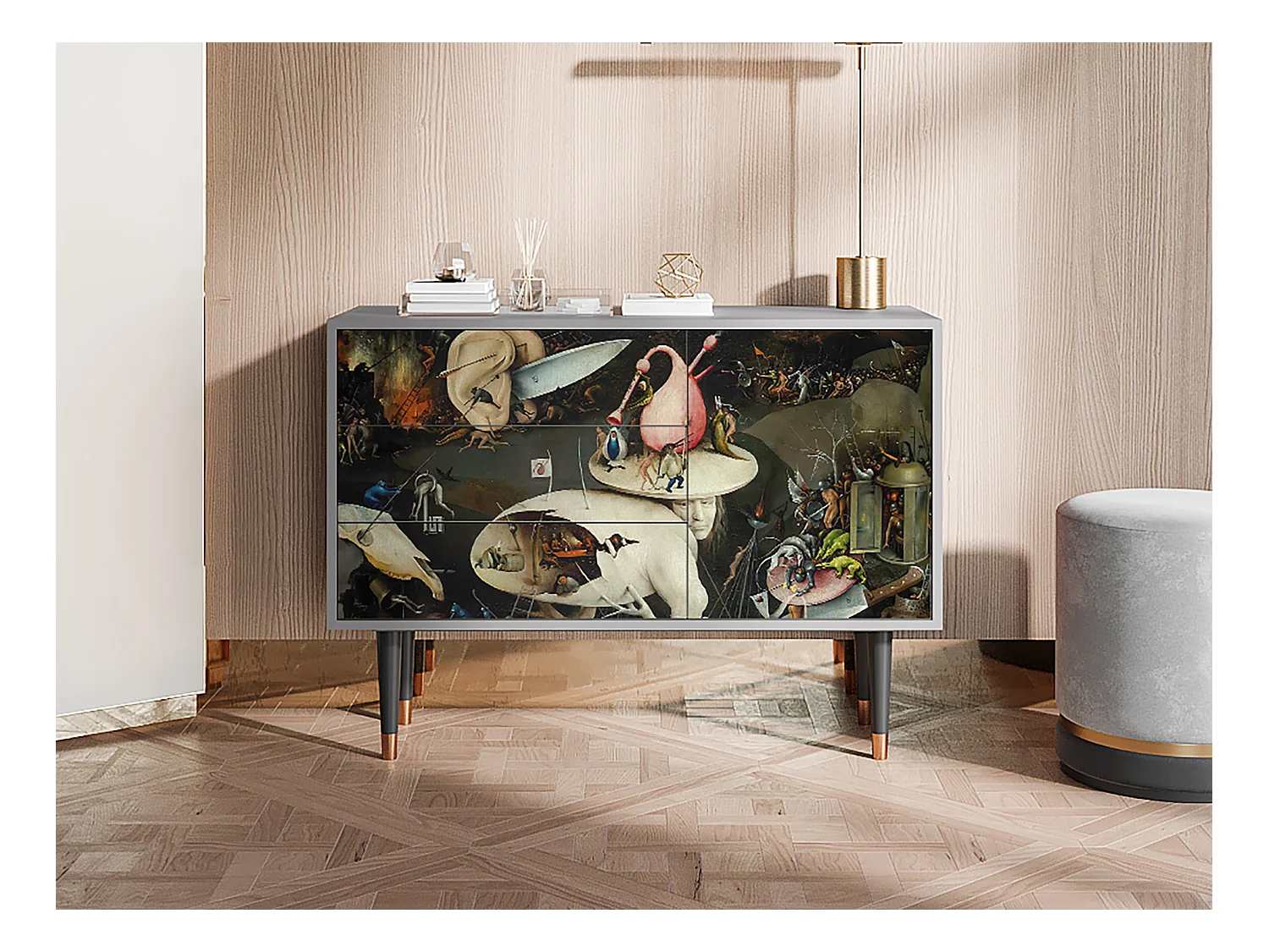 Buffet - 115х84х41 cm - S3 - The Garden 2, Gris
