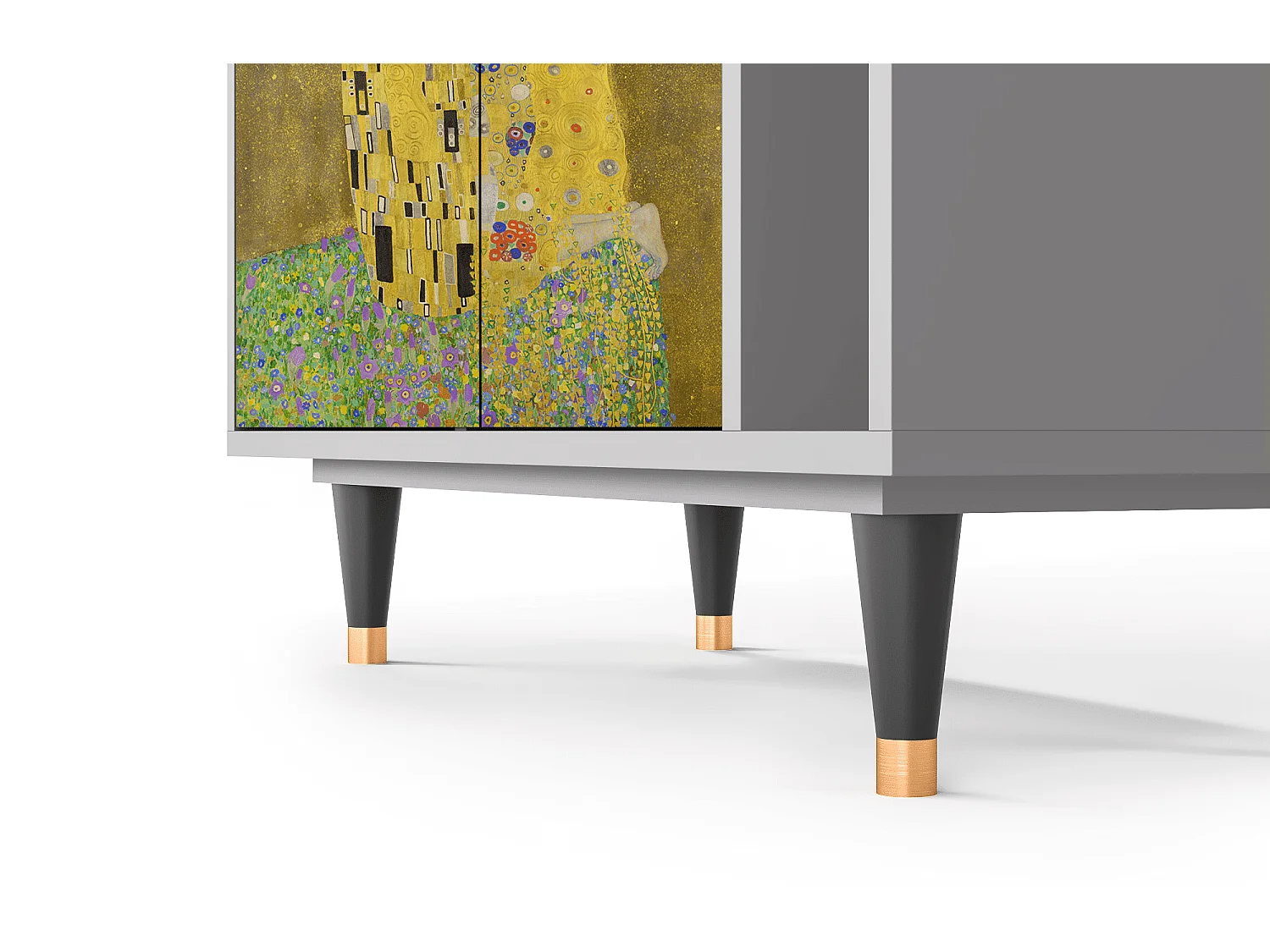 Aparador - 96х110х41 cm - BS6 - The Kiss by Klimt , Gris