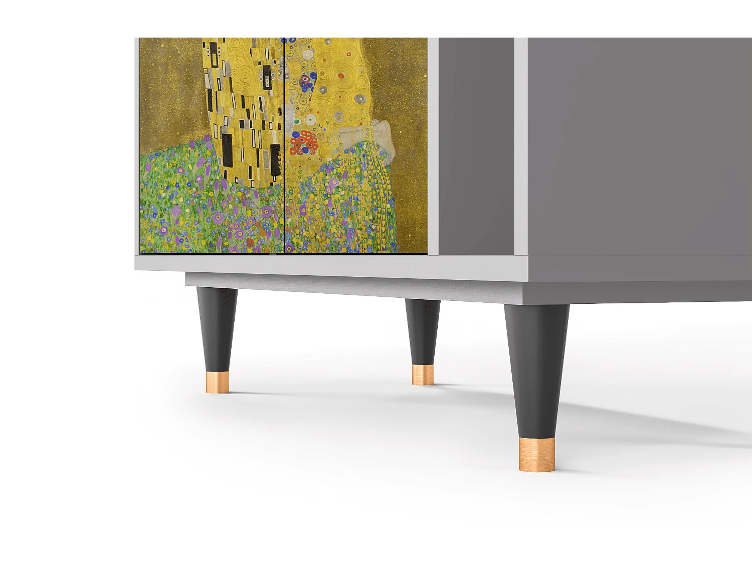 Buffet - 96х110х41 cm - BS6 - The Kiss by Klimt , Gris