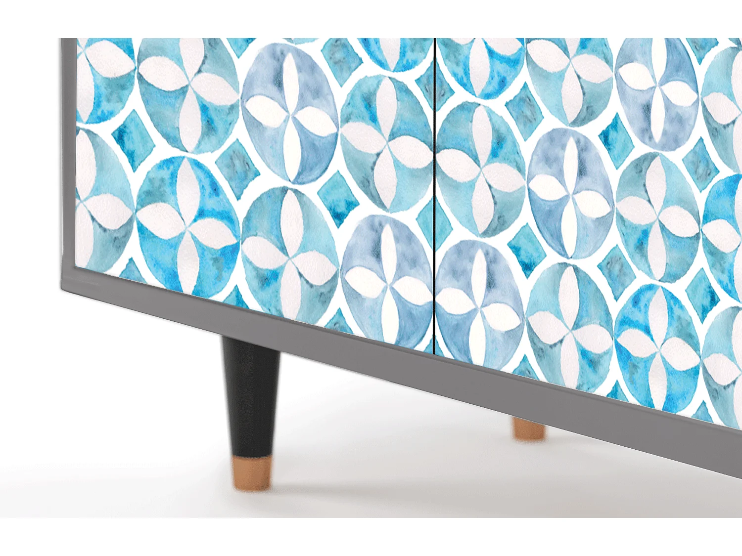 Aparador - 94x96x48 cm - BS3 - Porto Mood, Cinza