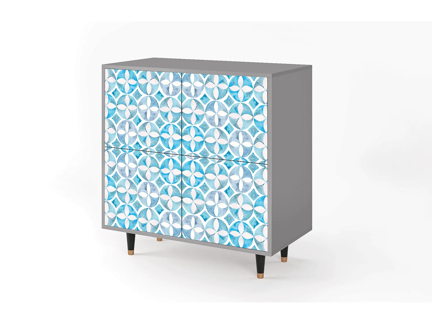 Credenza - 94x96x48 cm - BS3 - Porto Mood, Grigio