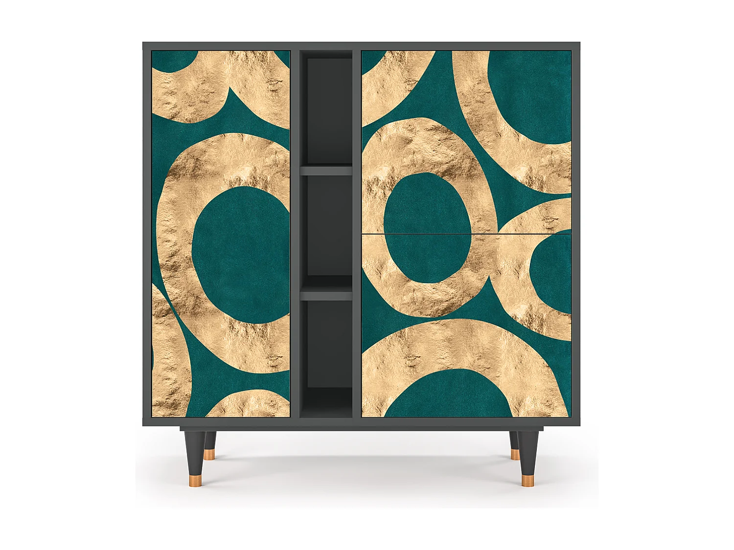 Aparador - 94х96х41 cm - BS5 - Zircon Sphere, Antracite