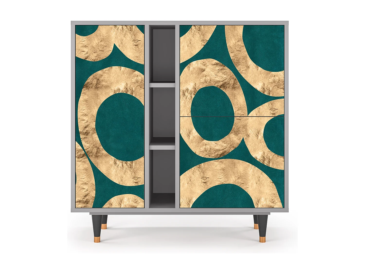 Credenza - 94х96х41 cm - BS5 - Zircon Sphere, Grigio