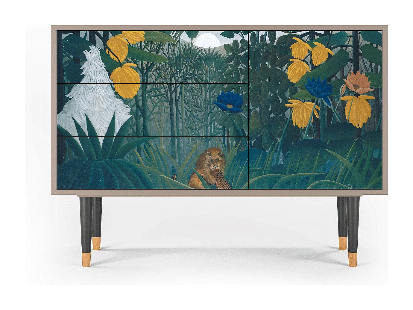 Credenza - 115х84х41 cm - S3 - The Repast of the Lion, Latte