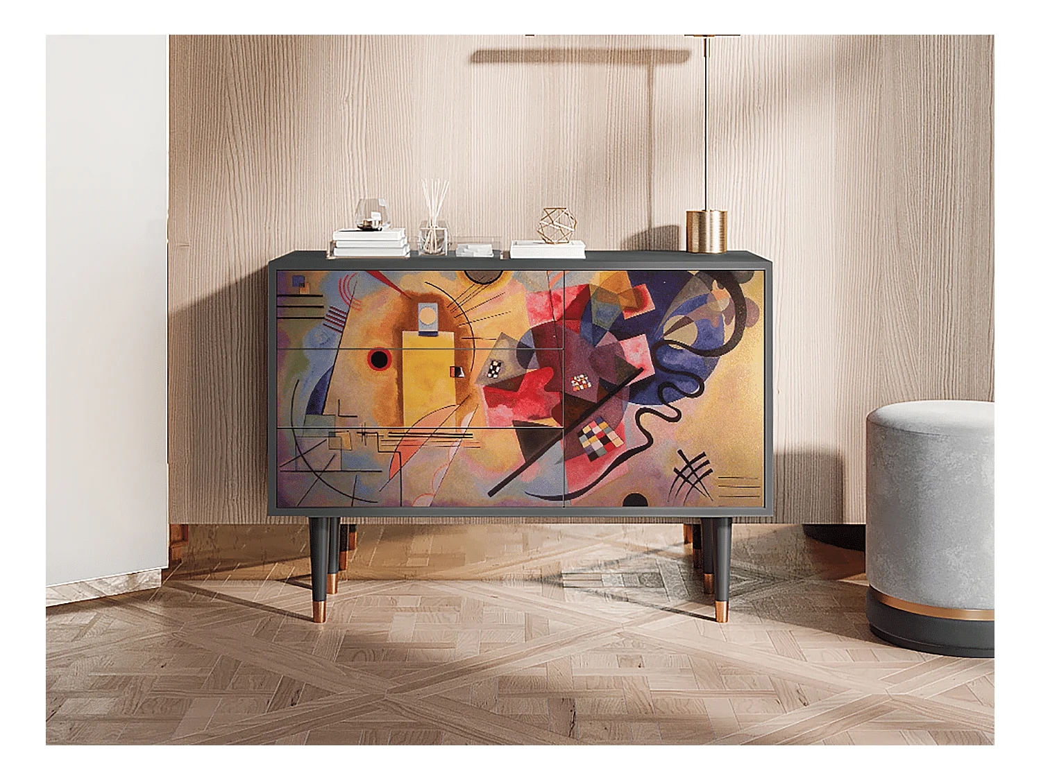Buffet - 115х84х41 cm - S3 - Modern Art, Anthracite
