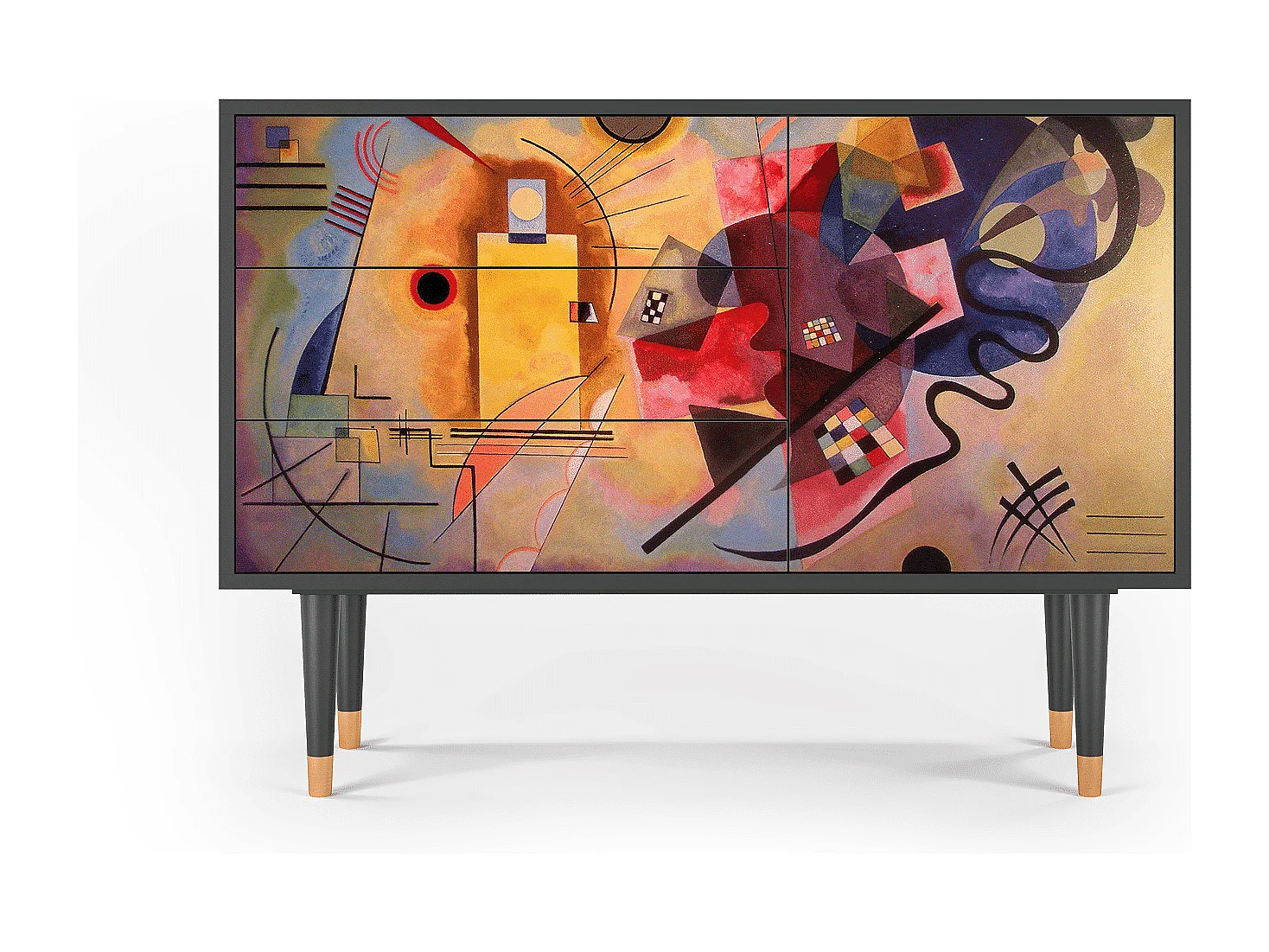 Aparador - 115х84х41 cm - S3 - Modern Art, Antracita