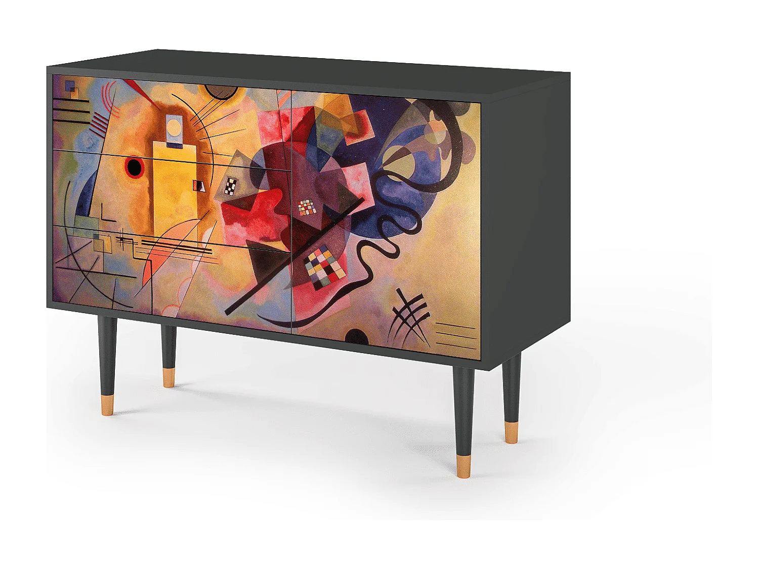 Aparador - 115х84х41 cm - S3 - Modern Art, Antracita