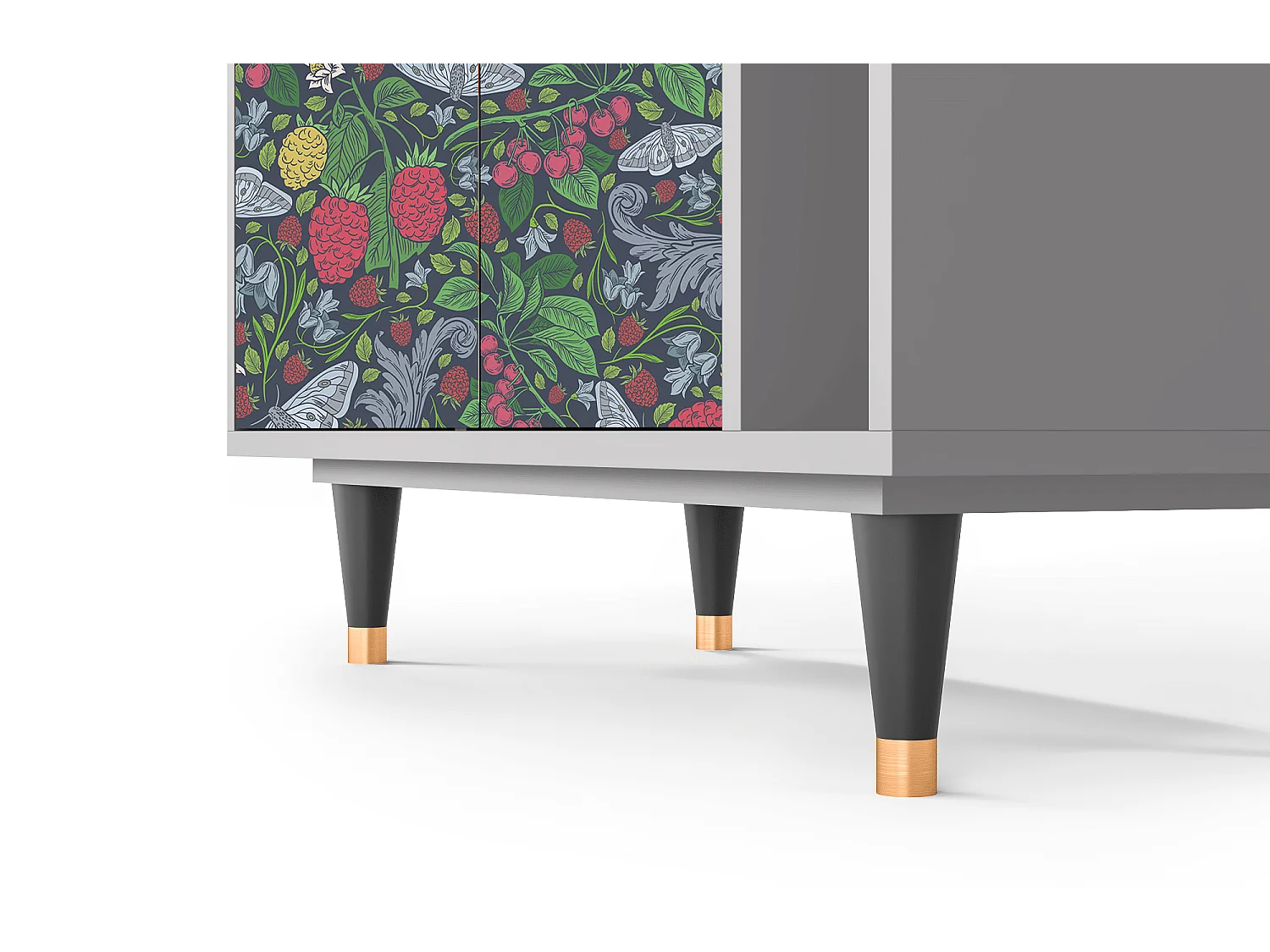 Credenza - 96х110х41 cm - BS6 - Summer Berries, Grigio