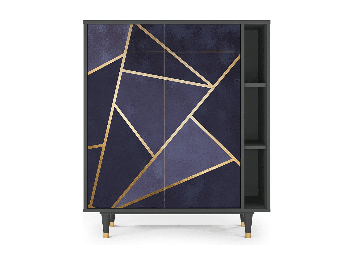 Buffet - 96х110х41 cm - BS6 - The Amethyst, Anthracite