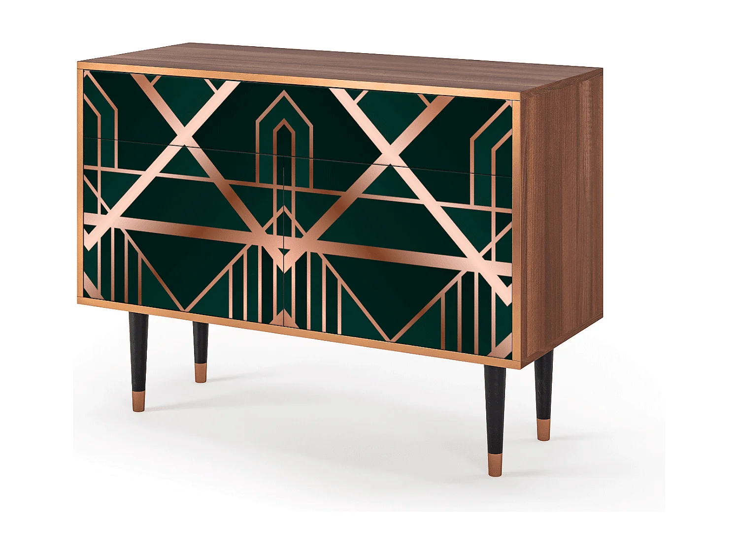 Buffet - 115x85x48 cm - BS4 - Emerald Gatsby, Noyer