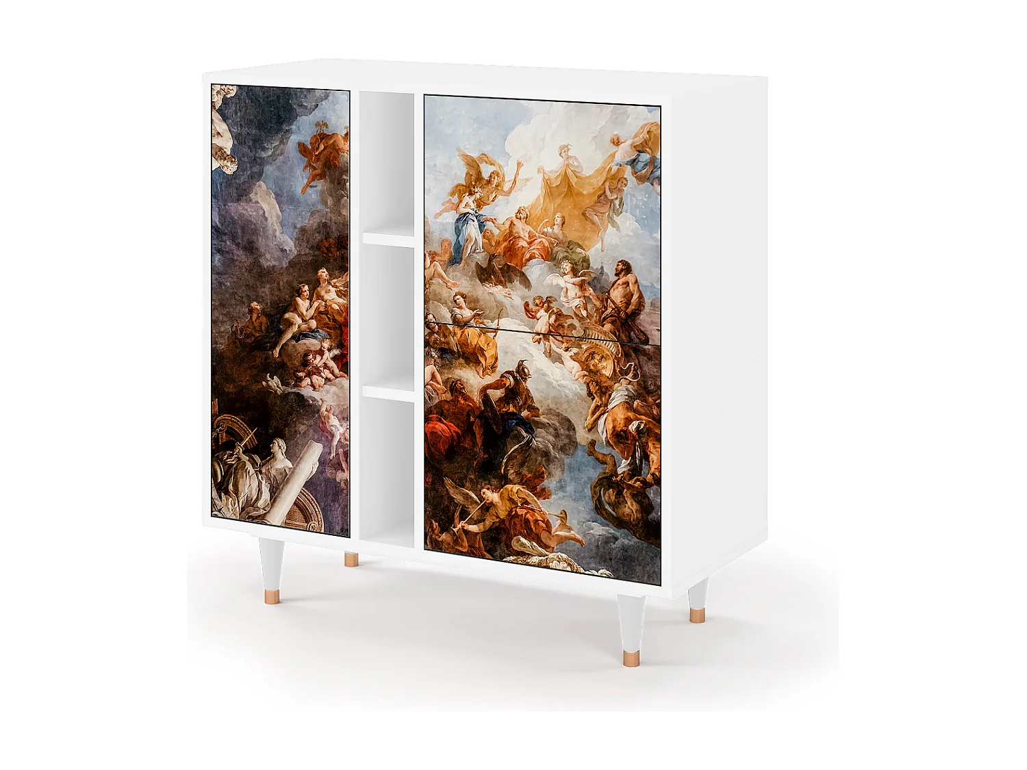 Aparador - 94х96х41 cm - BS5 - Versailles, Branco