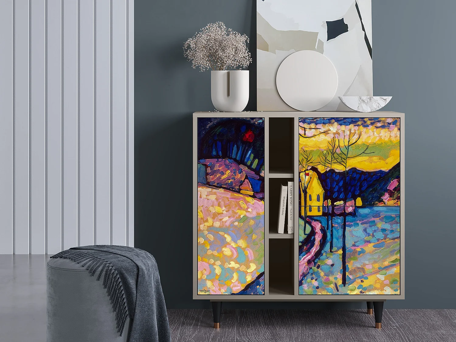 Buffet - 94х96х41 cm - BS5 - Winter Landscape, Sable