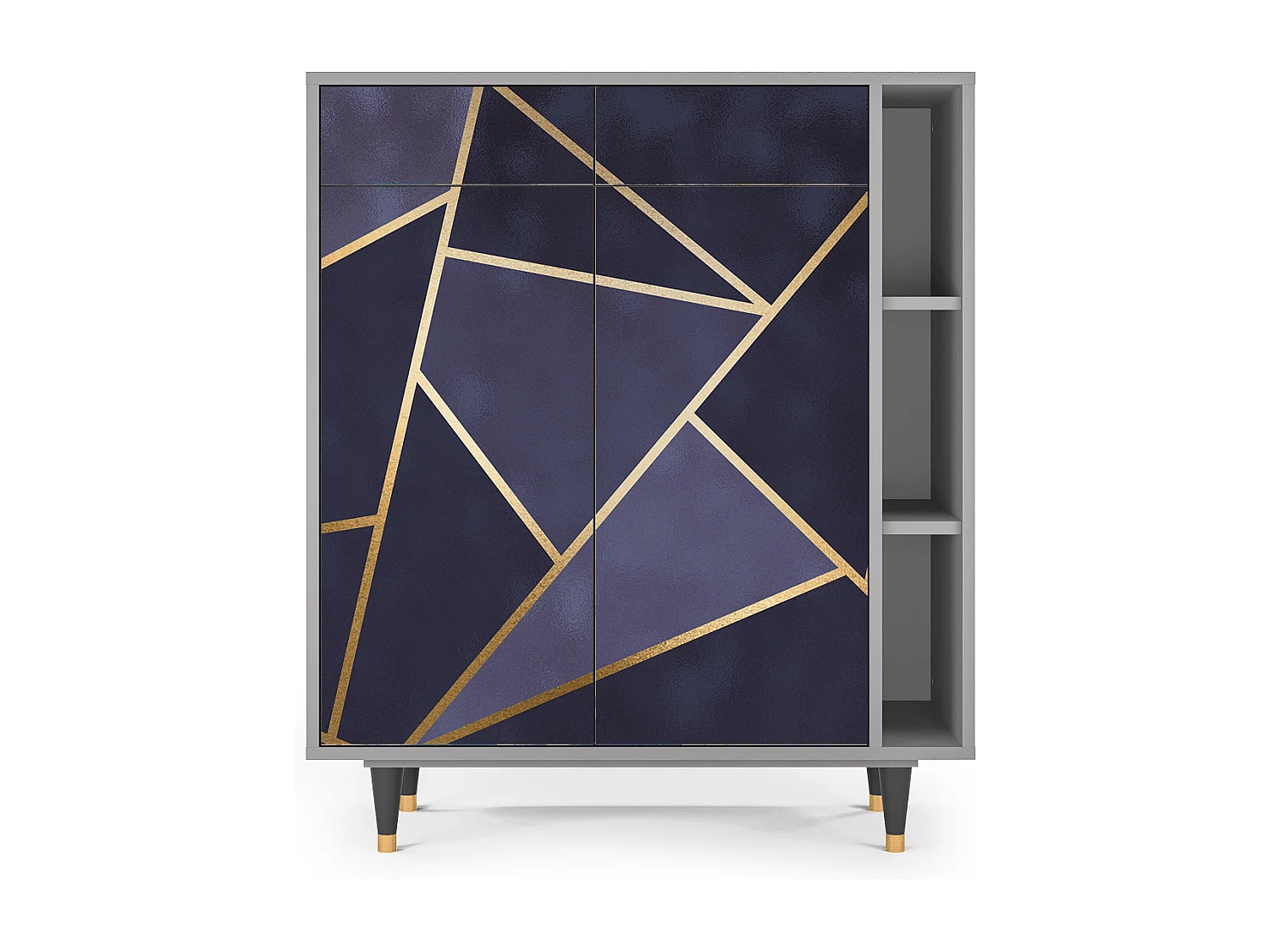 Buffet - 96х110х41 cm - BS6 - The Amethyst, Gris