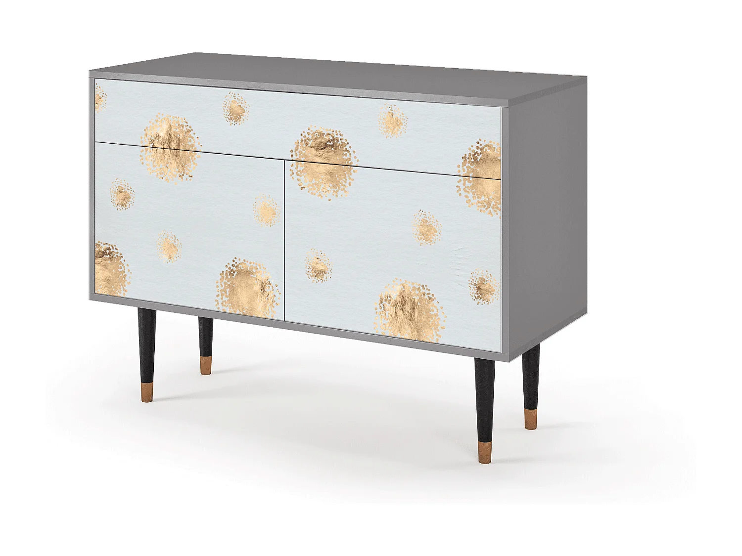 Sideboard - 115x85x48 cm - BS4 - Sky Latte, Grau