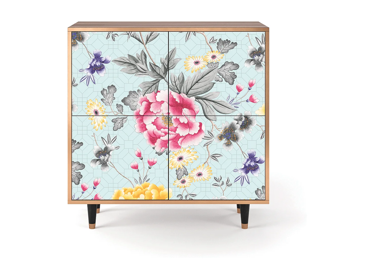 Buffet - 94x96x48 cm - BS3 - Sky Garden, Noyer