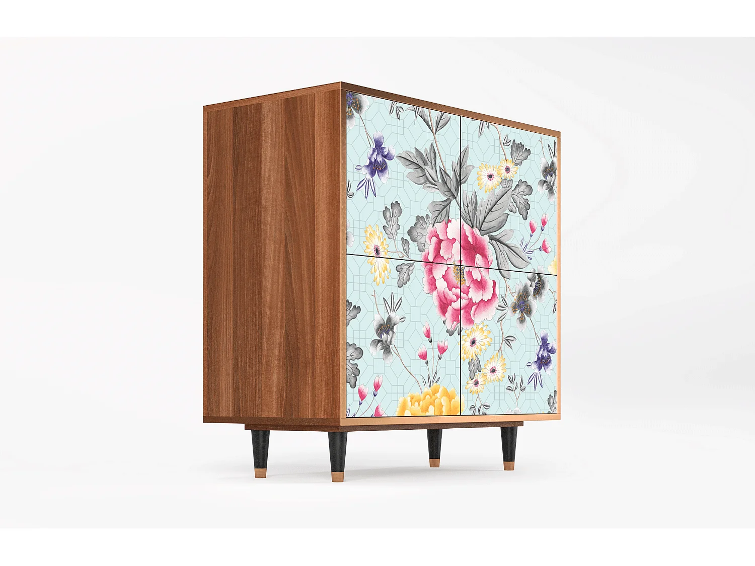 Buffet - 94x96x48 cm - BS3 - Sky Garden, Noyer